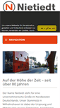 Mobile Screenshot of nietiedt.com